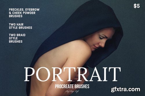 CreativeMarket - Portrait Procreate Brushes 5414003