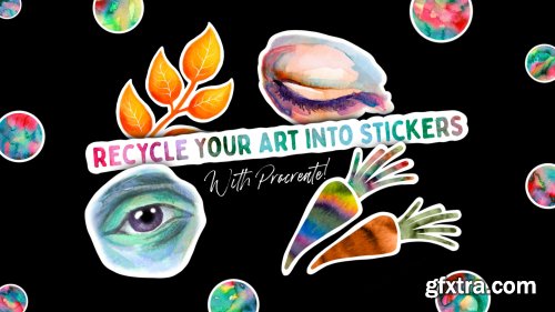  Recycle Your Art with Procreate: Turn Existing Art into Stickers, Labels & More!