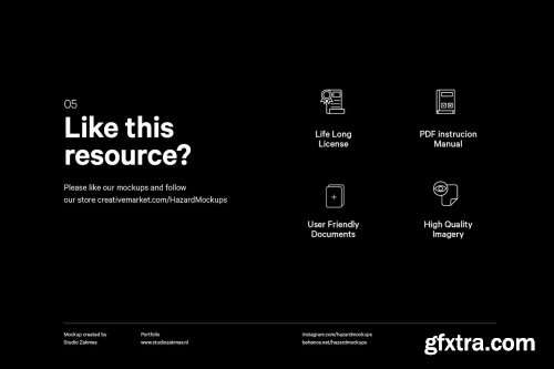 CreativeMarket - 12x Paper Poster Mockup Bundle 5129210