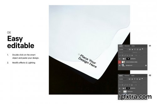 CreativeMarket - 12x Paper Poster Mockup Bundle 5129210