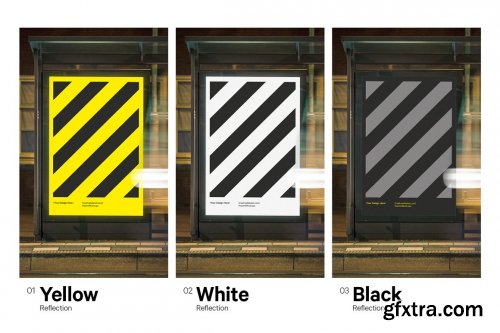 CreativeMarket - 8x Night City Poster Mockup Bundle 5263138