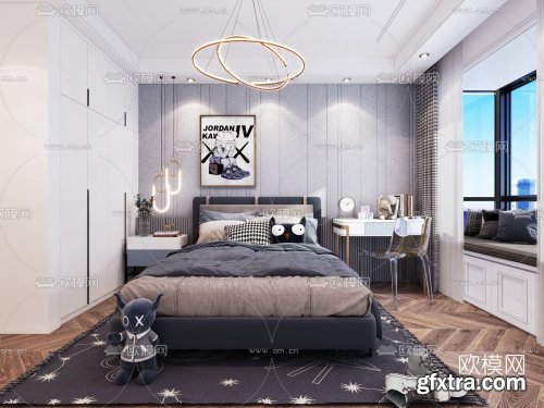 Modern Style Bedroom 572