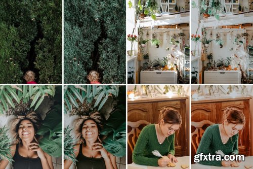 CreativeMarket - 100. Moody Green Preset 4998928