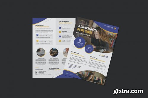 Education Admission Flyer