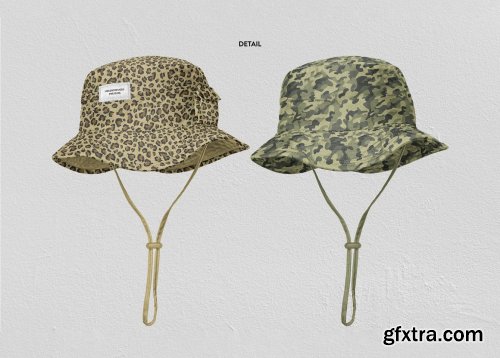 CreativeMarket - Bucket Hat Mockup 5661005
