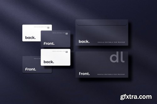 Corporate stationary mockup