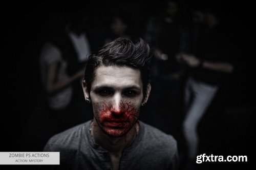 CreativeMarket - Zombie Photoshop Actions 5542513