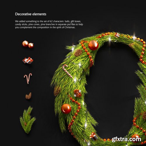 CreativeMarket - Christmas Animated Typeface 4164004