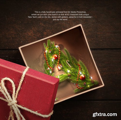 CreativeMarket - Christmas Animated Typeface 4164004