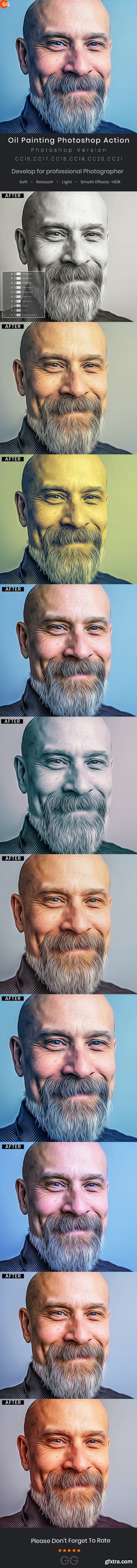 GraphicRiver - Oil Painting Photoshop Action 29383360