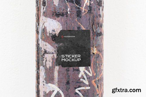 CreativeMarket - 47 sticker mockup bundle vol 2 5358460