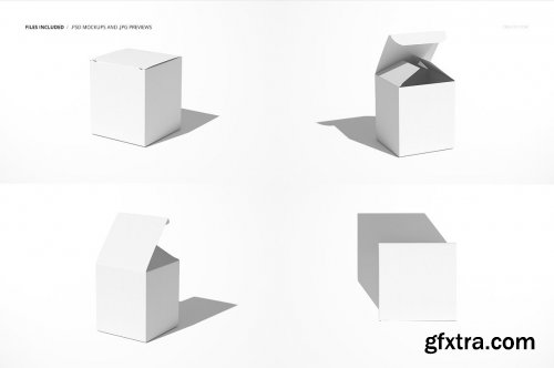 CreativeMarket - Candle Box Mockup Set 1465320