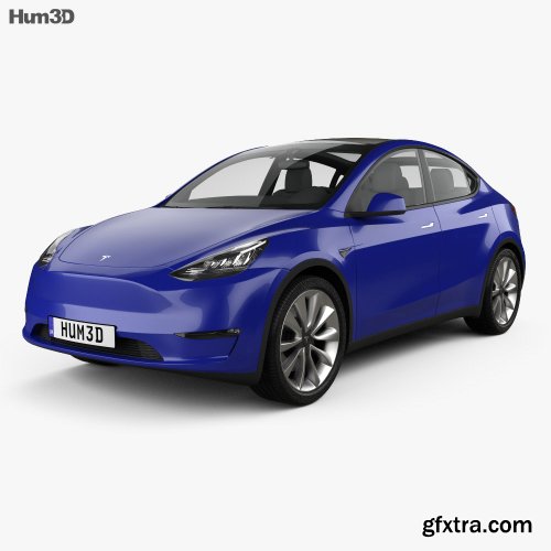 Tesla Model Y 2021 3D model