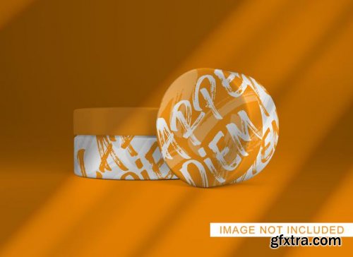 Box packaging mockup