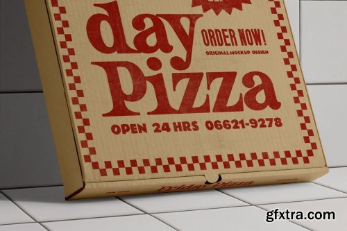 CreativeMarket - 3 Pizza Box Mockup 5653554