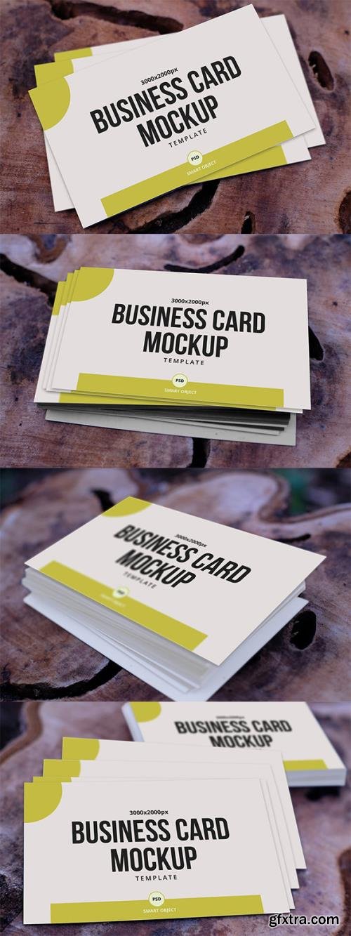 Realistic Business Card Mockup Realistic Business Card Mockup