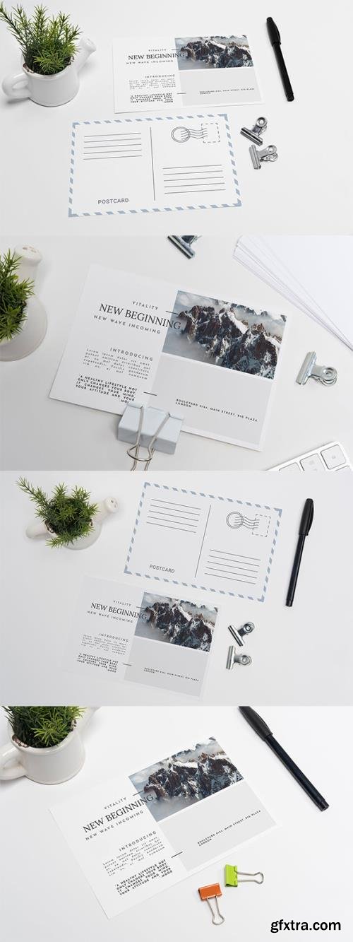 Postcard Mockup Postcard Mockup