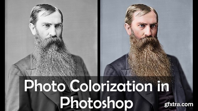 Photo Colorization In Photoshop 2020 GFxtra