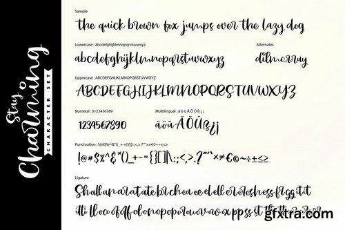 Stay Charming Script Handwriting Font