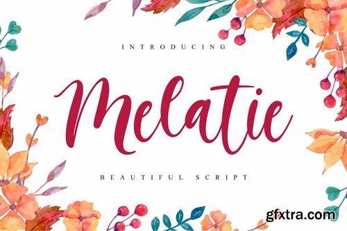 Melatie - Beautiful Script