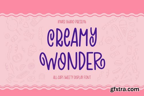 Creamy Wonder Display Font