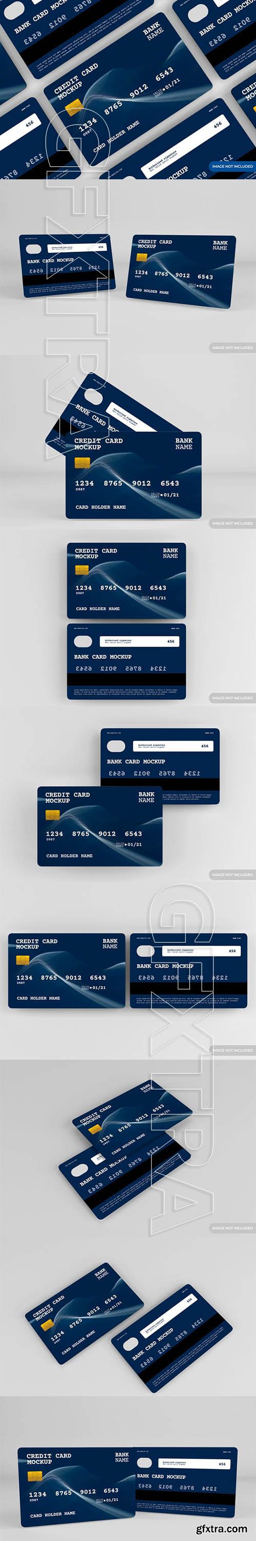 Credit card mockup