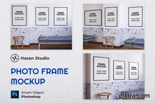 Blank Photo Frame Mockup - Nuzie JEST7X7