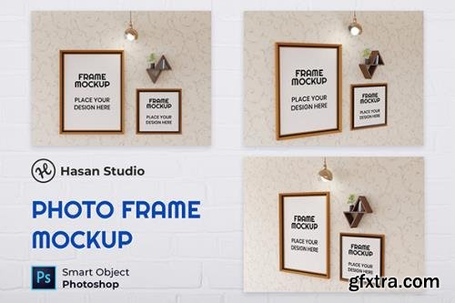 Blank Photo Frame Mockup - Nuzie ZL4SUNX