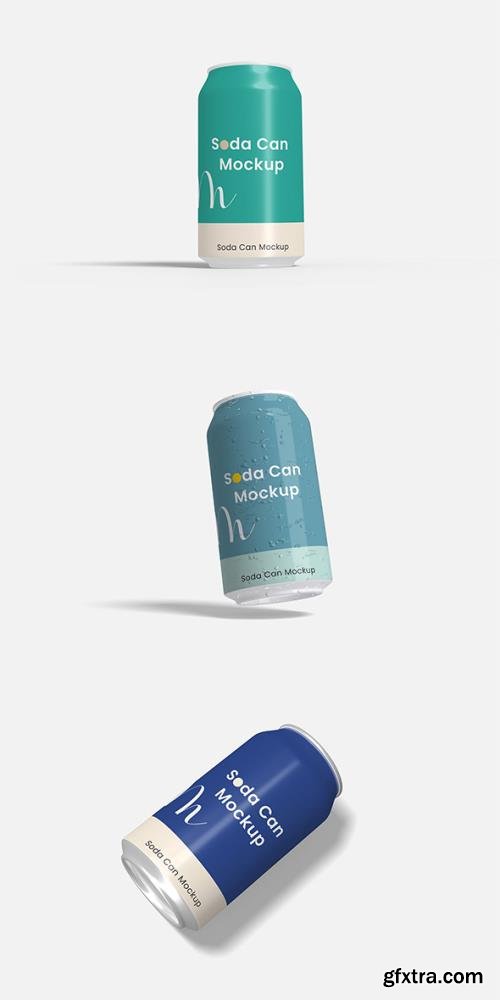 Soda Can Mockup