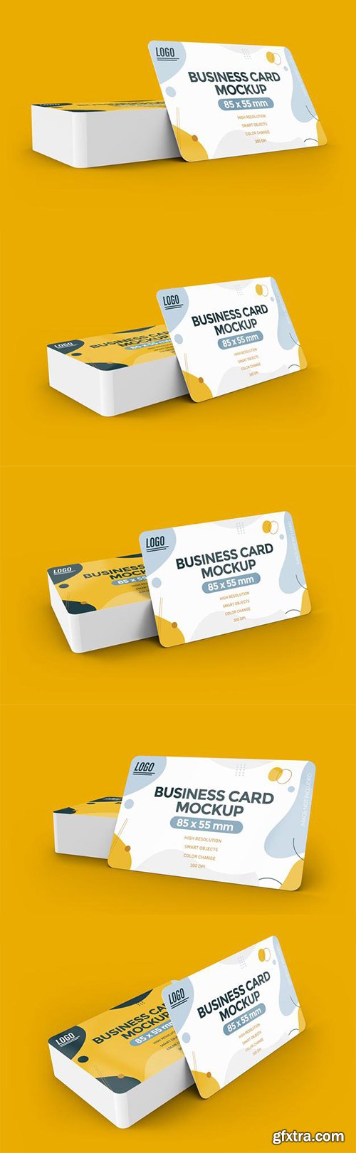 Business card mockup