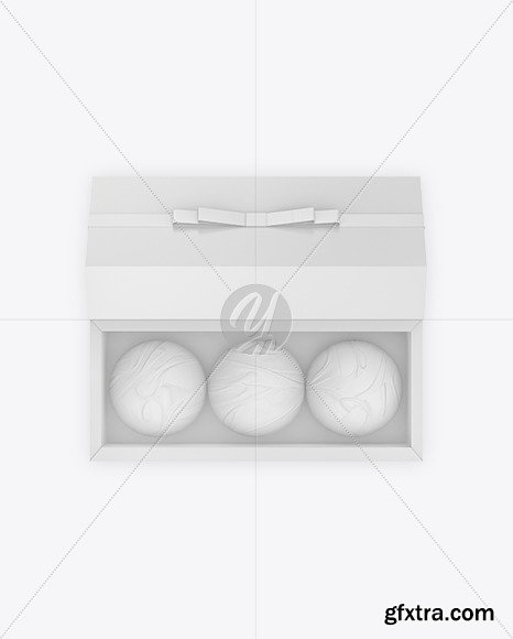 Gift Box with Chocolates Mockup 72889