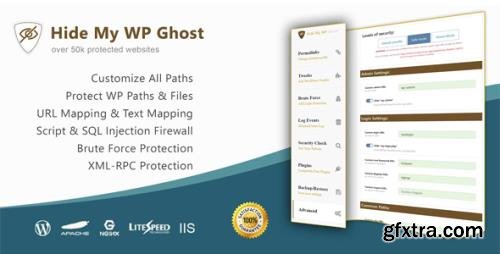 Hide My WP Ghost Premium v5.0.16 - WordPress Plugin for Against Attacks - NULLED