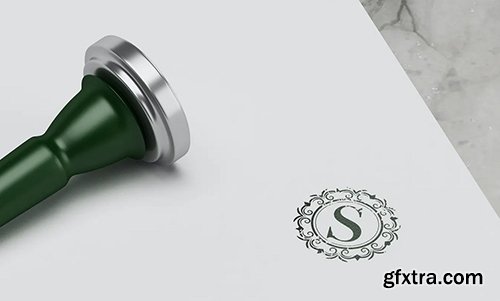 Luxury Stamp Logo Mockup