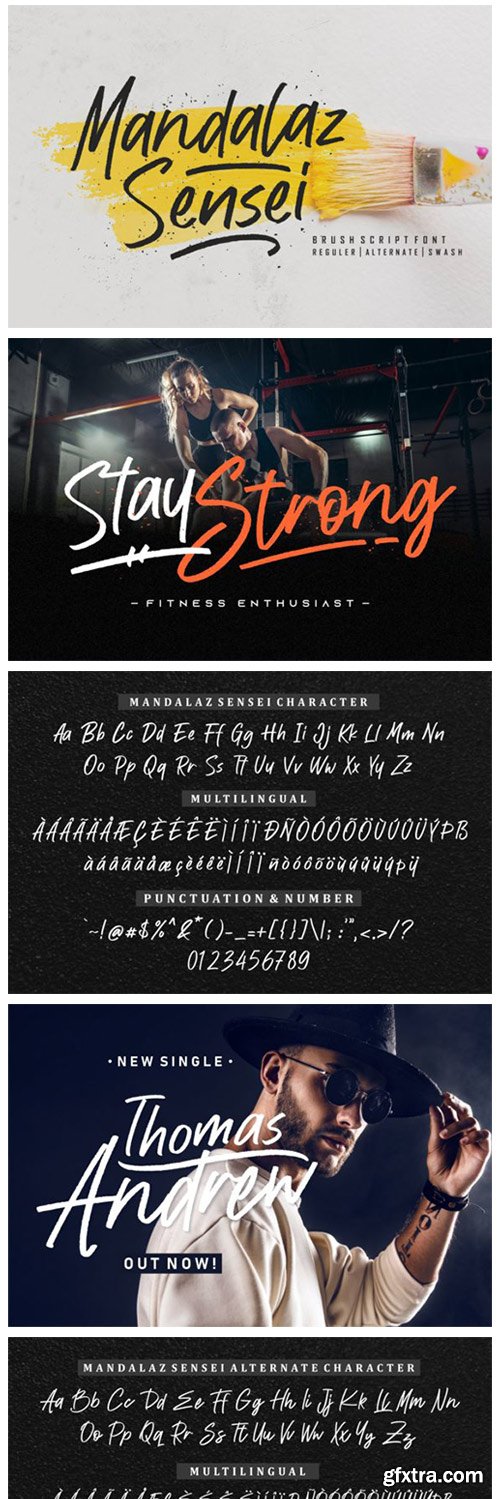 Mandalaz Sensei Font