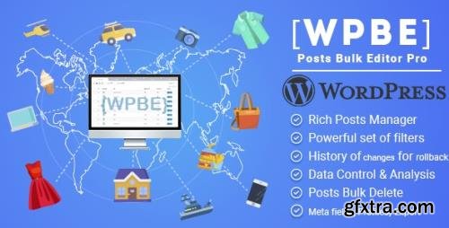 CodeCanyon - WPBE v2.0.3 - WordPress Posts Bulk Editor Professional - 24376112