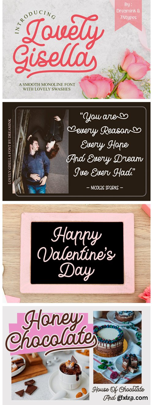 Lovely Gisella Font