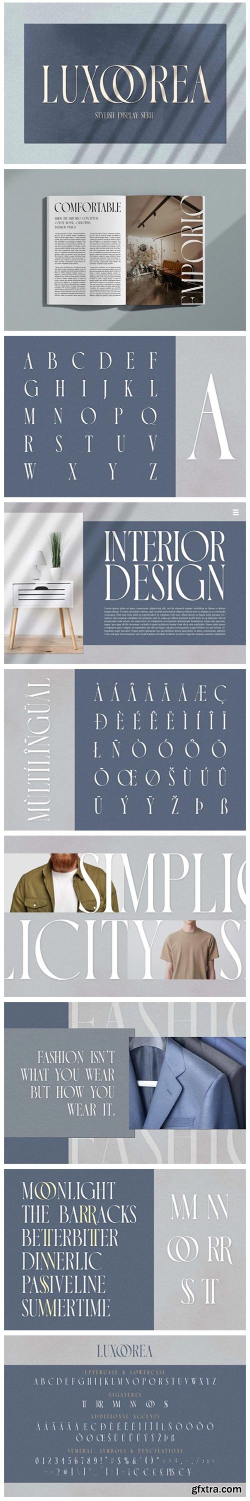Luxoorea Font