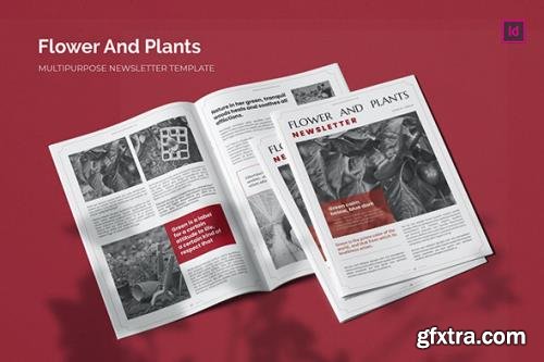 Flower and Plants - Newsletter Template Flower and Plants - Newsletter Template