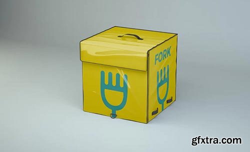 Delivery Bag Mockup