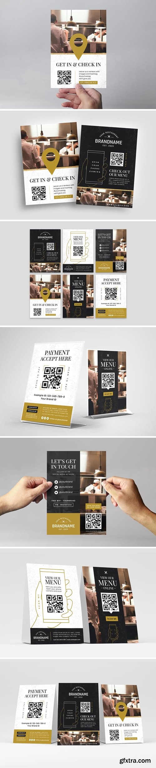 QR Code / Check In Flyer