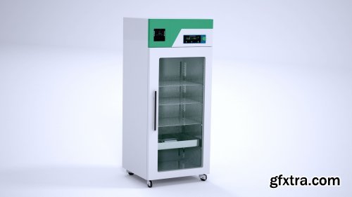 3D Laboratory Refrigerator