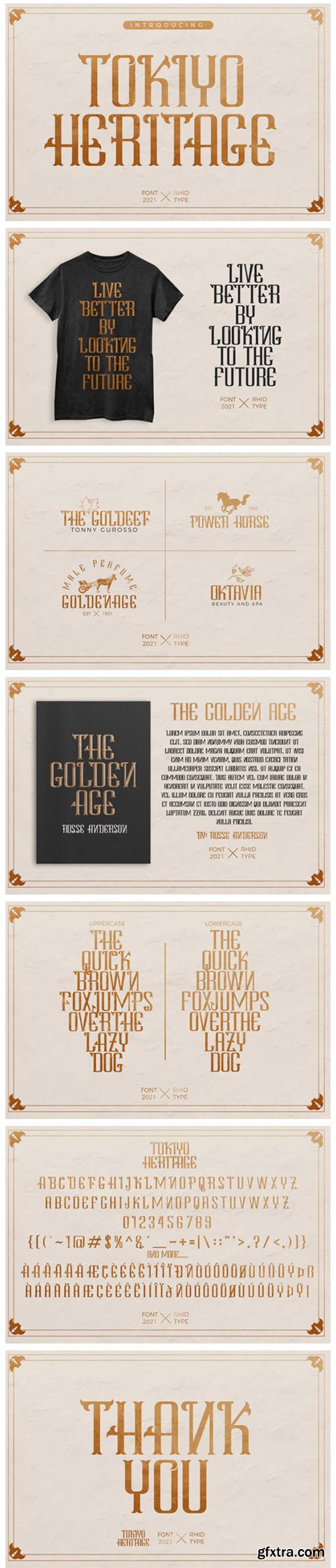 Tokiyo Heritage Font