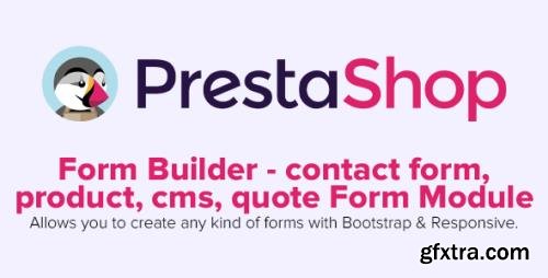 Form Builder v1.3.3 - contact form, product, cms, quote Form PrestaShop Module