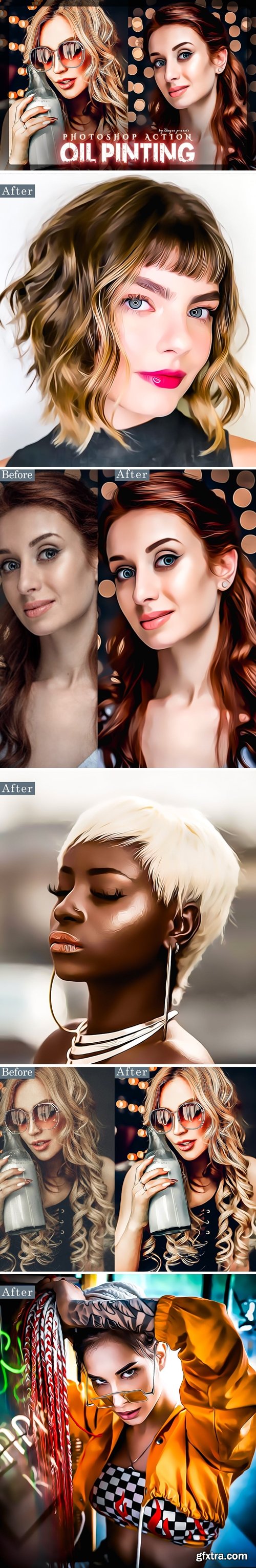 Oil Painting Photoshop Action