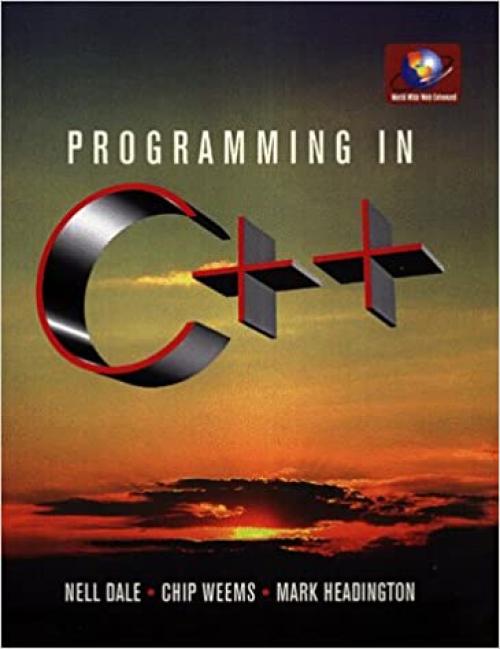  Programming in C++ (Jones and Bartlett Series in Computer Science) 