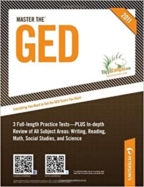  Master the GED 2011 (Peterson's Master the GED) 
