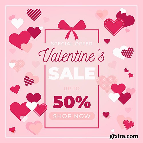 Flat valentines day special offer sale