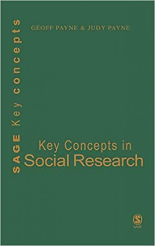  Key Concepts in Social Research (SAGE Key Concepts series) 