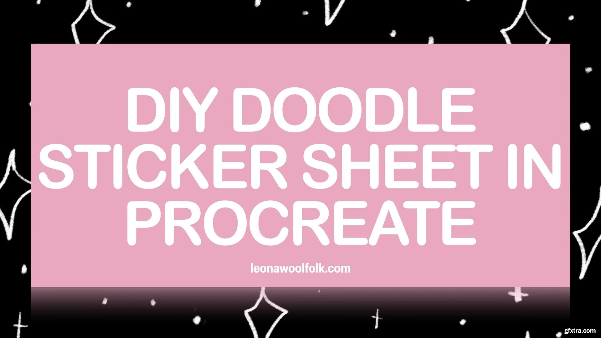 DIY Doodle Sticker Sheet in Procreate » GFxtra