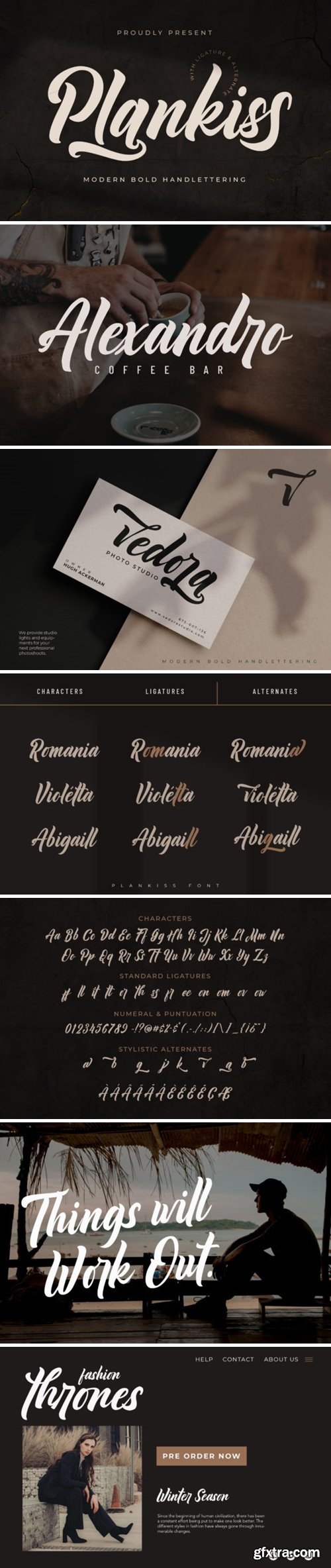 Plankiss Font
